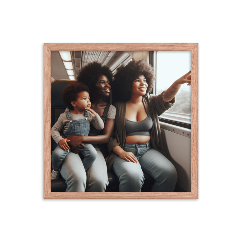 Family on a Train