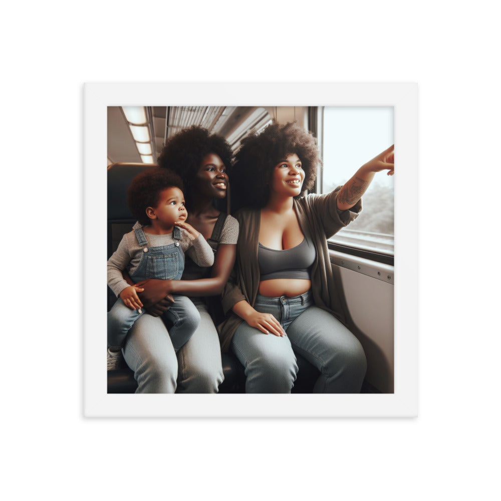 Family on a Train