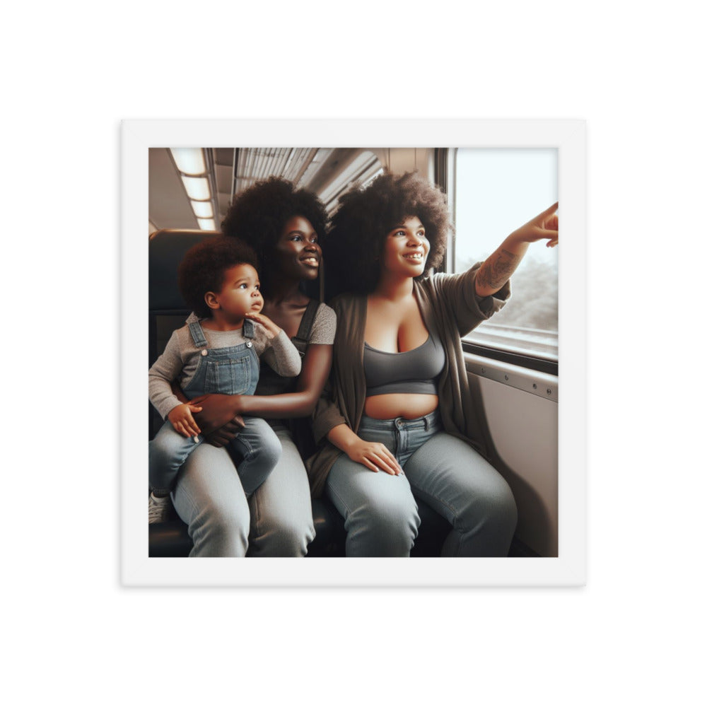 Family on a Train