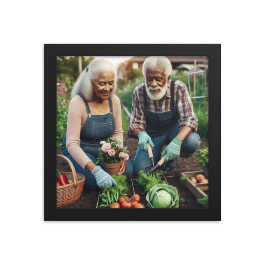 Couple Gardening