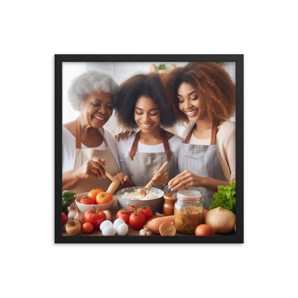 Three Generations in the Kitchen