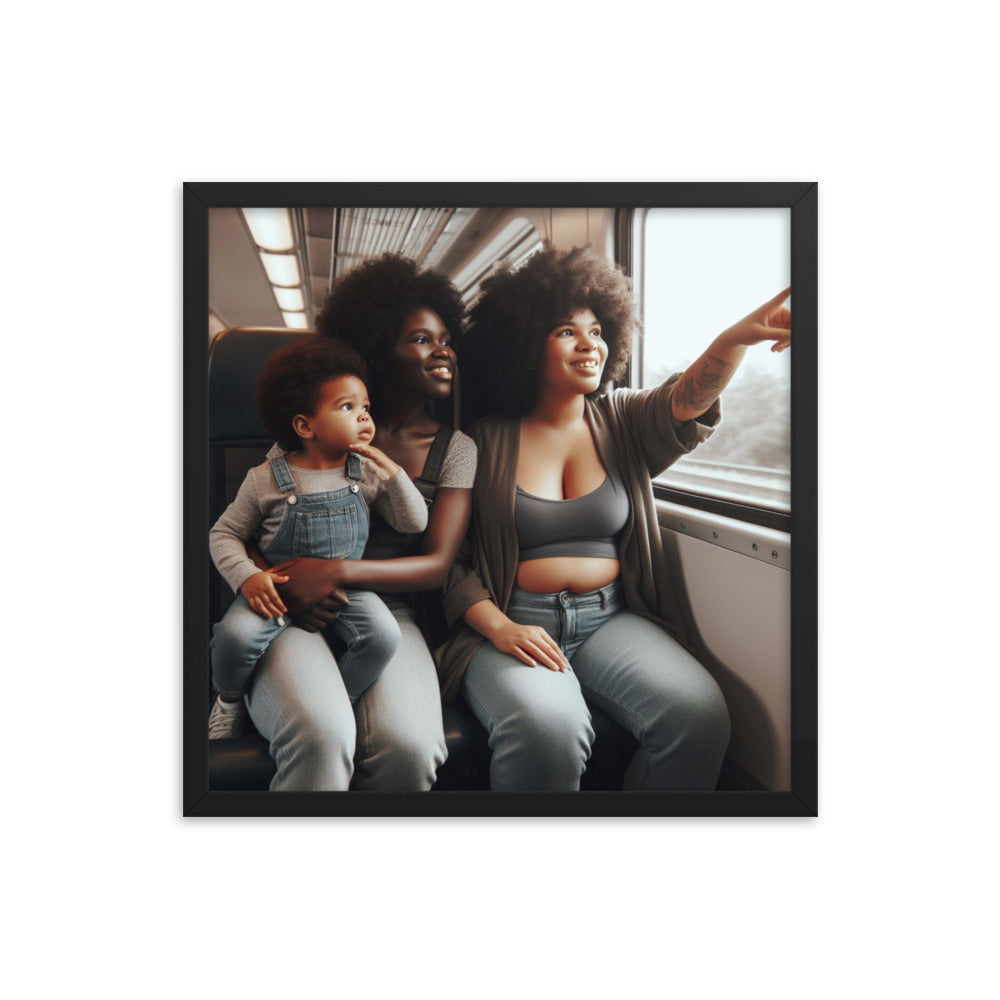 Family on a Train