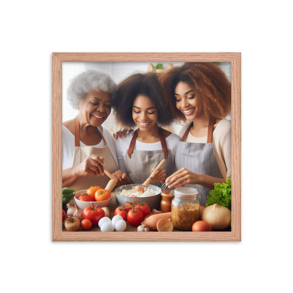 Three Generations in the Kitchen