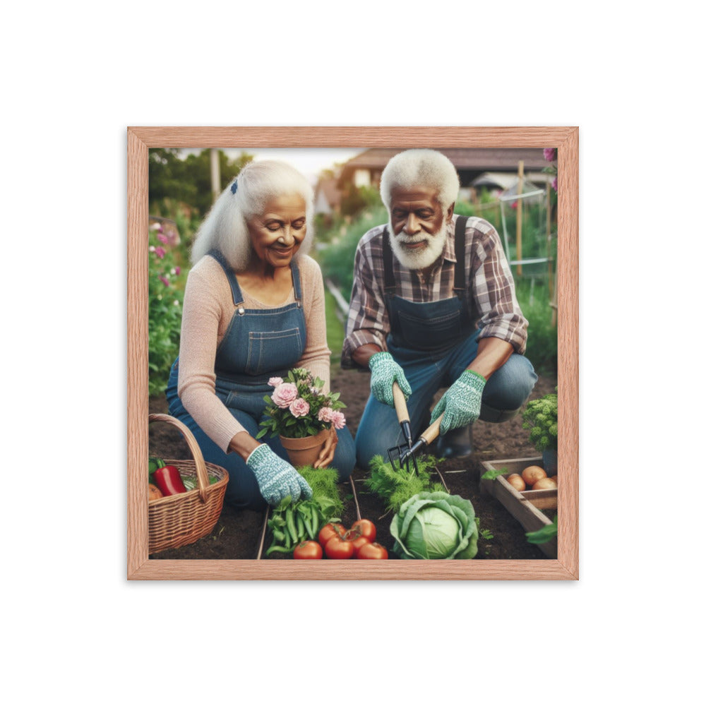 Couple Gardening