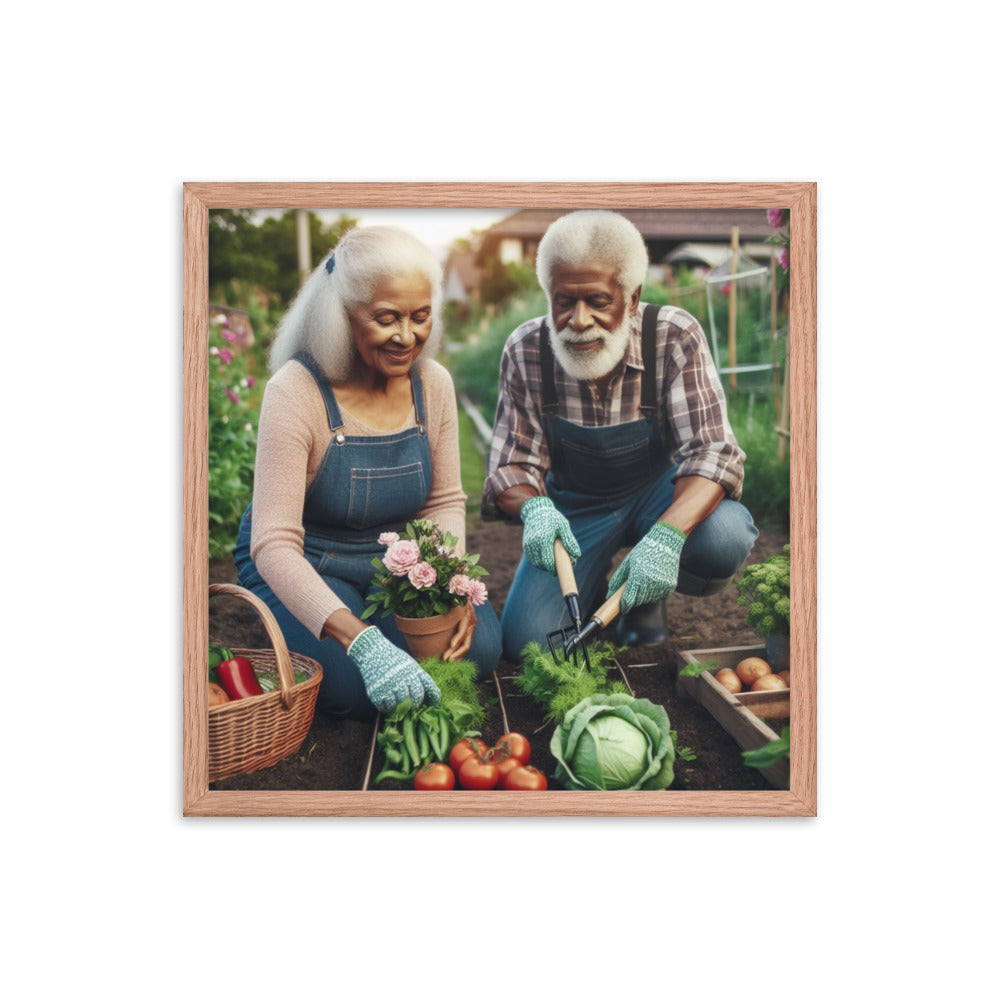 Couple Gardening