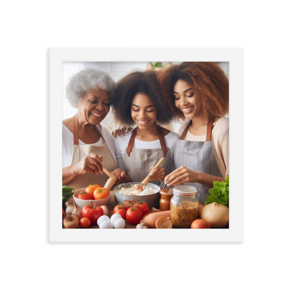 Three Generations in the Kitchen