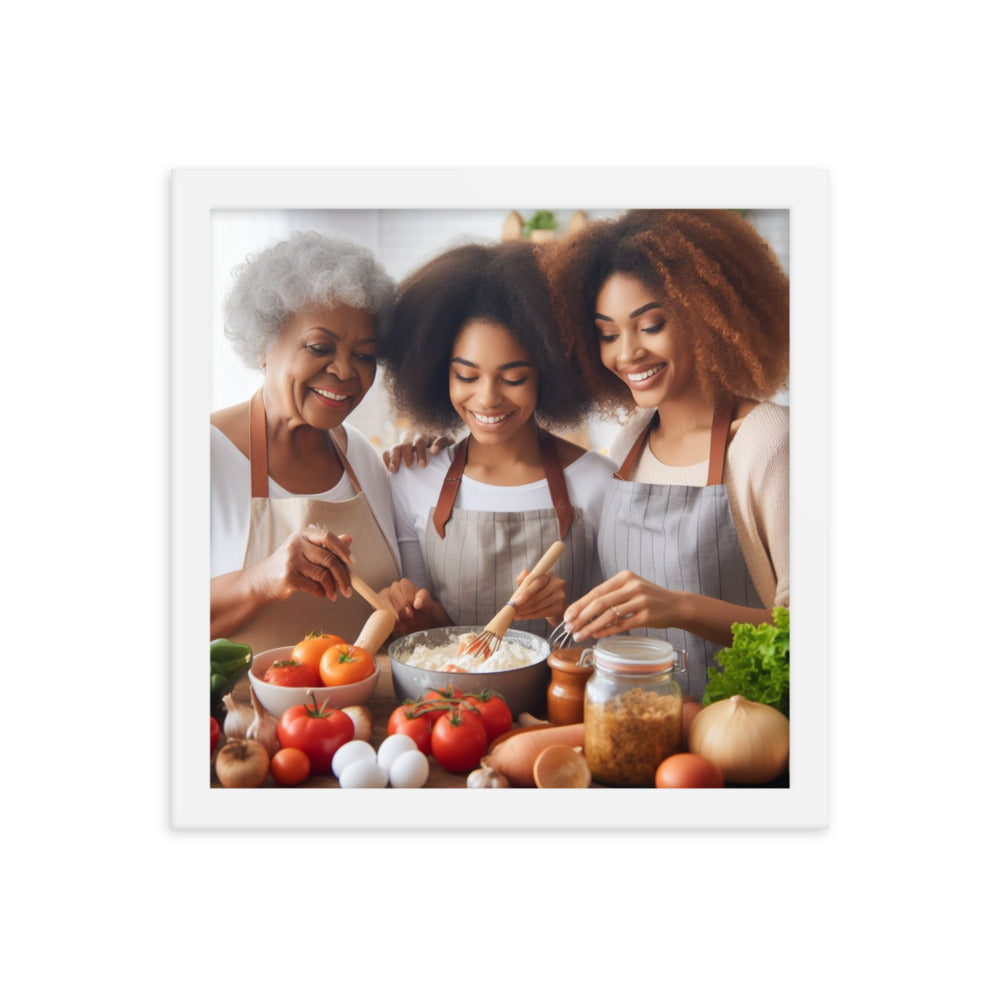 Three Generations in the Kitchen