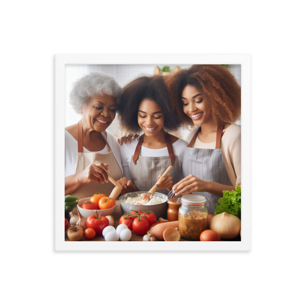 Three Generations in the Kitchen