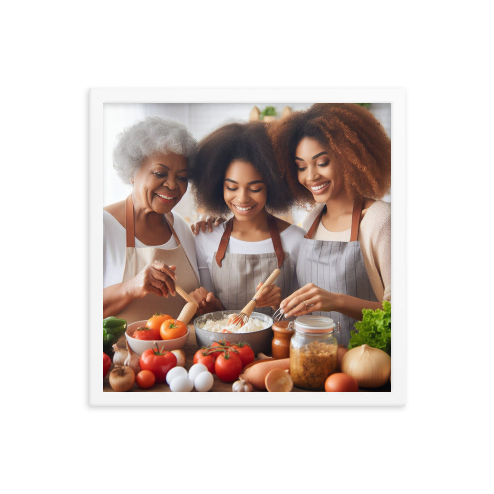 Three Generations in the Kitchen