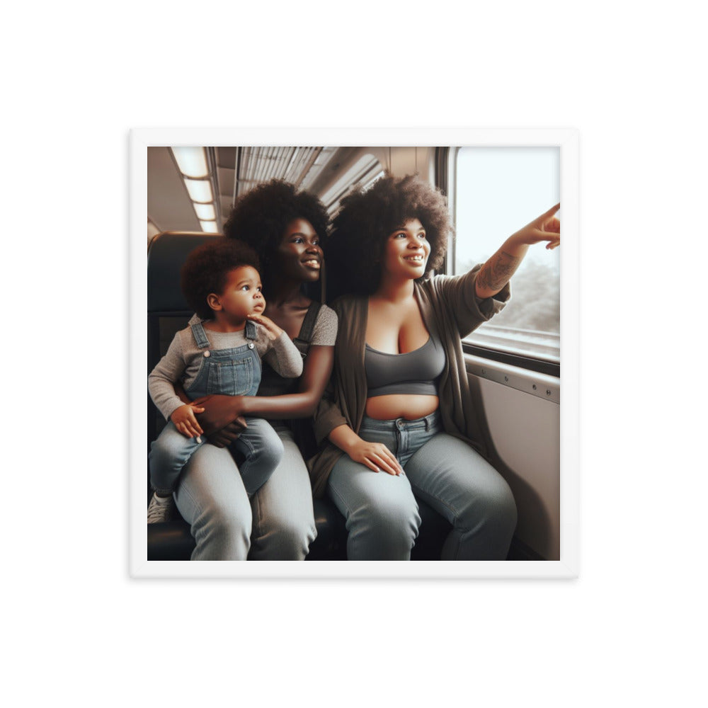 Family on a Train